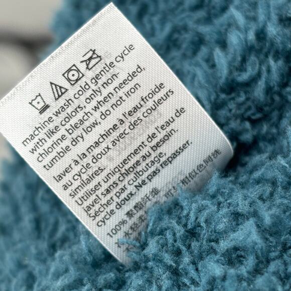 Barefoot Dreams Teal CozyChic Boardwalk Cardigan Sweater - Picture 12 of 12